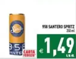 Supermercati Agorà 958 SANTERO SPRITZ offerta