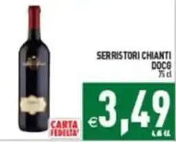 Supermercati Agorà SERRISTORI CHIANTI DOCG offerta