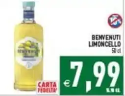 Supermercati Agorà Benvenuti Limoncello offerta