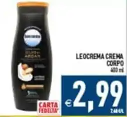 Supermercati Agorà LEOCREMA CREMA CORPO offerta