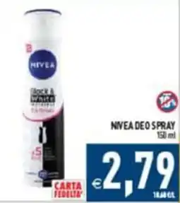Supermercati Agorà NIVEA DEO SPRAY offerta