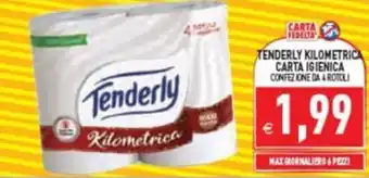 Supermercati Agorà Tenderly Carta Igienica offerta