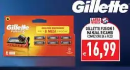 Supermercati Agorà Gillette Fusion5 offerta