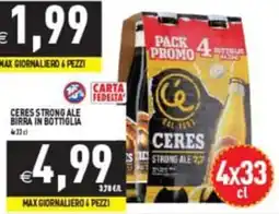 Supermercati Agorà CERES STRONG ALE offerta