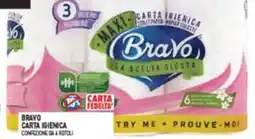 Supermercati Agorà Bravo carta igienica offerta