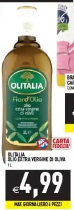 Supermercati Agorà Olitalia Olio Extra Vergine di Oliva offerta
