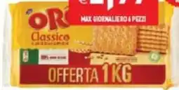 Supermercati Agorà Saiwa biscotti oro offerta