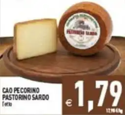 Supermercati Agorà Cao pecorino pastorino sardo offerta