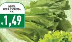 Supermercati Agorà Indivia riccia/scarola offerta