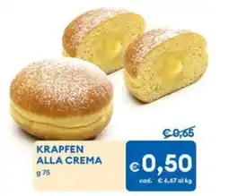 MD Discount Krapfen alla crema offerta