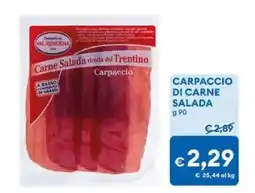 MD Discount Carpaccio di carne salada offerta