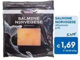 MD Discount Salmone norvegese affumicato offerta