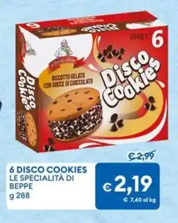 MD Discount 6 disco cookies le specialità di beppe offerta