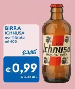 MD Discount Birra ichnusa non filtrata offerta