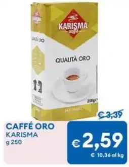 MD Discount Caffé oro Karisma offerta