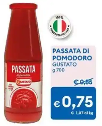 MD Discount Passata di pomodoro Gustato offerta