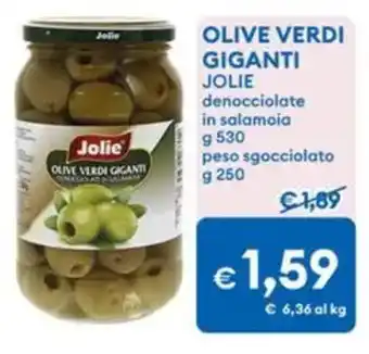 MD Discount Olive verdi giganti Jolie offerta
