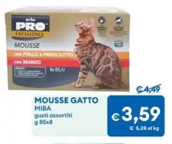 MD Discount Mousse gatto Miba offerta