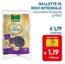 MD Discount Gallette di riso integrale offerta
