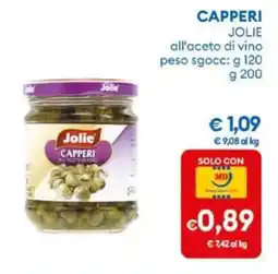 MD Discount Capperi Jolie offerta