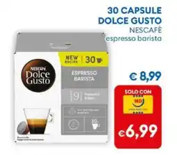 MD Discount 30 capsule dolce gusto Nescafè offerta