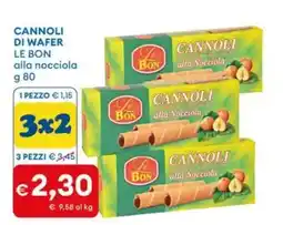MD Discount Cannoli di wafer Le Bon offerta