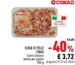 Conad Kebab di pollo Conad offerta