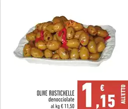 Conad Olive rustichelle denocciolate offerta