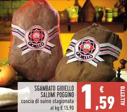 Conad Sgambato gioiello salumi poggino offerta
