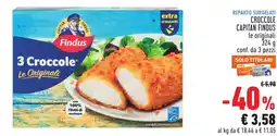 Conad Croccole capitan Findus offerta