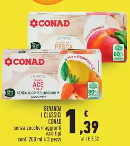 Conad Bevanda i classici Conad offerta