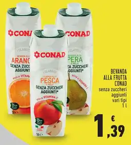 Conad Bevanda alla frutta Conad offerta