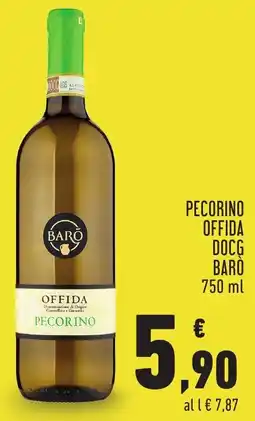 Conad Pecorino offida docg Baro offerta
