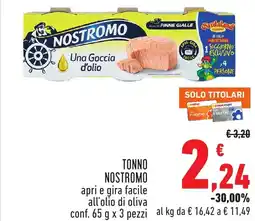 Conad Tonno Nostromo offerta