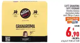 Conad Caffè granaroma caffè Vergnano offerta