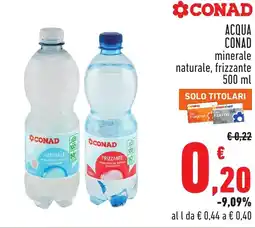 Conad Acqua Conad offerta