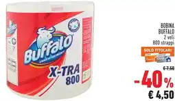 Conad Bobina Buffalo 2 veli offerta