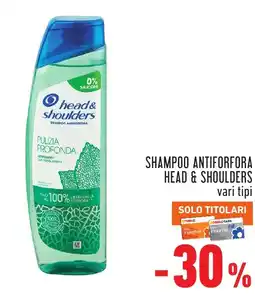 Conad Shampoo antiforfora Head & Shoulders offerta