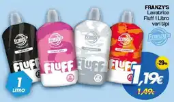 Franzy's Franzy's Lavatrice Fluff offerta
