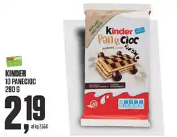 Coop Kinder Pane e Cioc offerta