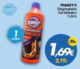 Franzy's Franzy's Disgorgante Gel Idraulico offerta