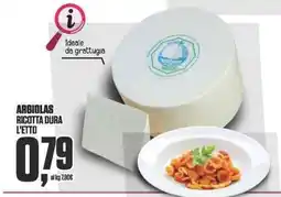 Coop ARGIOLAS RICOTTA DURA offerta