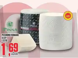 Coop Pecorino Romano D.O.P. L'ETTO offerta