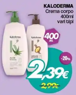 Franzy's Kaloderma Crema corpo offerta