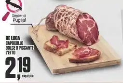 Coop DE LUCA CAPOCOLLO offerta