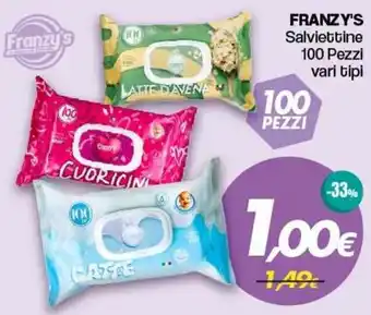 Franzy's Franzy's Salviettine offerta