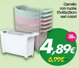 Franzy's Carrello con ruote offerta