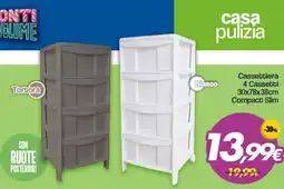 Franzy's Cassettiera 4 Cassetti offerta