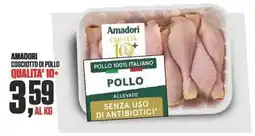 Coop Amadori Cosciotto di Pollo offerta
