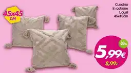 Franzy's Cuscino in cotone Loyal offerta